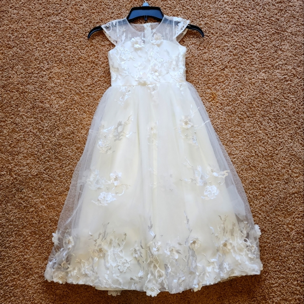 Girls flower girl dress